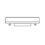 GX53 foglalatú LED