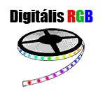 Vízálló RGB ledszalag