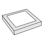 Felületre szerelt, UFO