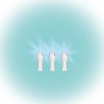 LED-es fényfüggöny, 2x1 m / 210 LED, sorolható, hidegfehér