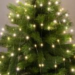 Micro LED-es fényfüzér-köteg, 6 füzér / 25 LED, melegfehér, kültéri kivitel