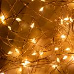 Micro LED-es fényfüzér-köteg