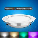 RGB CW+WW kerek LED panel (hideg