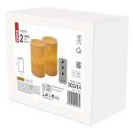 LED viasz gyertya 2db