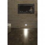 LED lépcső irányfény beépíthető, négyzet 1W, IP65, 1W, 230V, 3000K