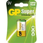 GP Super tartós elem 9V (6LR6