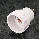 Foglalat átalakító adapter GU10-ről E14-re AC90-265V, 1 év garanciával