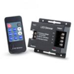 LED vezérlő dimmer lapos RF távirányítós