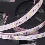 12V-os RGBW Led szalag RGB 30 LED/m + CW 30 LED/m összesen 60 LED/m 1 év gar.