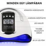 UV körmös lámpa manikűrhöz
