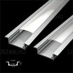 LP301 Besüllyeszthető aluminium profil