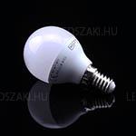 LED gömb izzó E14 (8