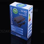 OPTONICA LED tápegység 3A, 12V, 36W, 230V lengő csatlakozóval, 1 év garancia